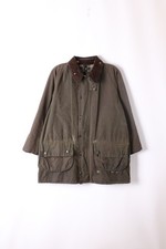 Barbour Gamefair Waxed Jacket Green C42 Medium Large