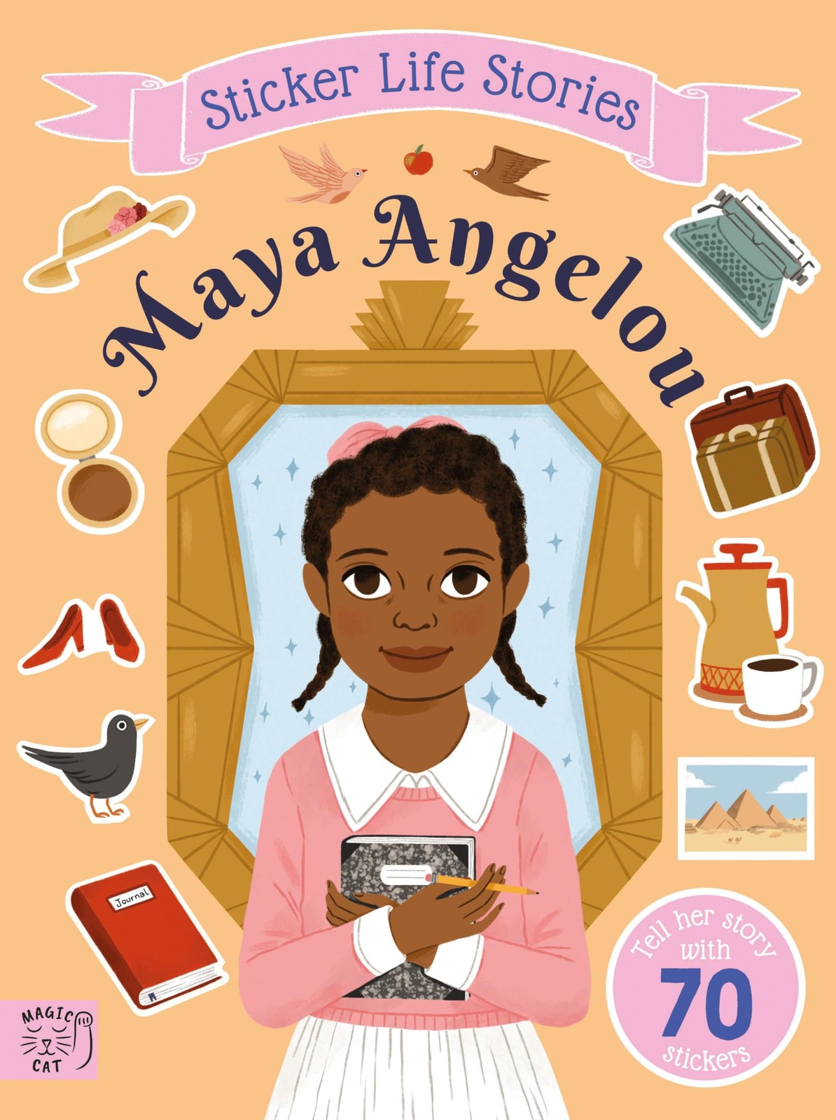 Maya Angelou : An Inspiring Sticker Story About Resilience Evie Daye - Image 6