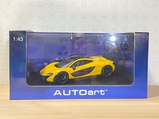 AUTOart McLaren P1 1/43 Yellow Diecast Model Car Limited Edition Rare