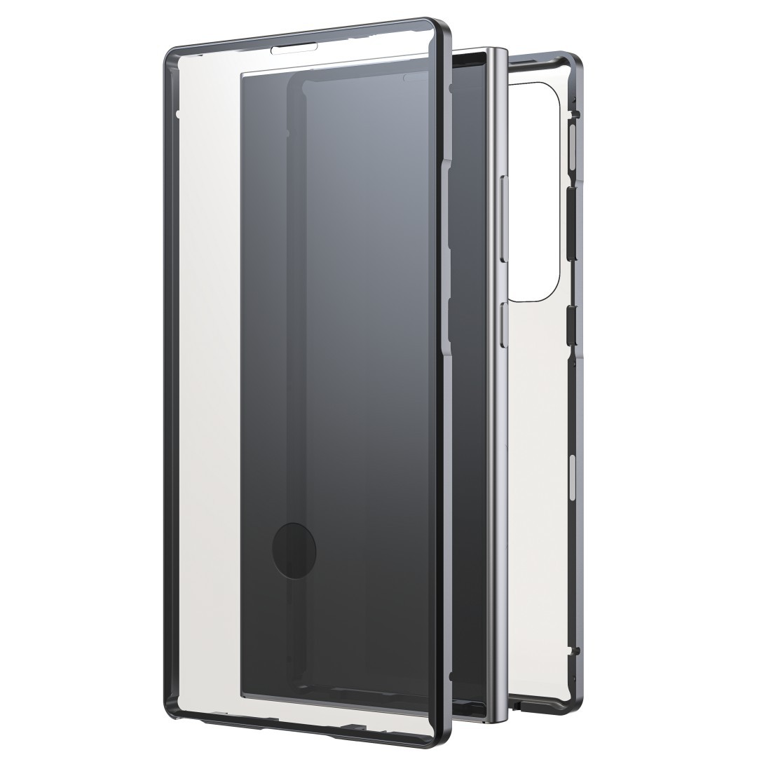 Coque Samsung S24 Ultra antichoc étui protection intégrale 360 noir
