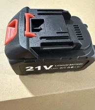 21V Rechargeable Lithium Battery 4.0 Ah, Replacement Batteries