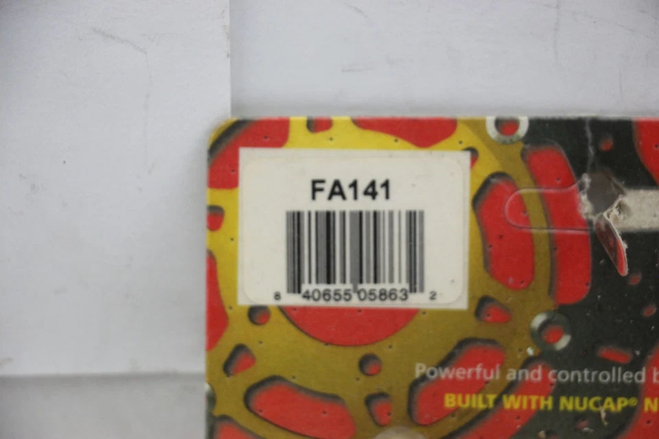 全新 EBC 刹车片 川崎忍者 250 EX250 Zephyr ZR550 FA141 有机 — 第 2/4 张图片