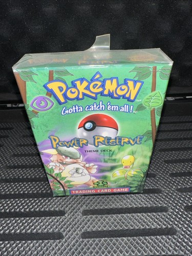 Pokémon Power Reserve Theme Deck Jungle 1999 English Display SEALED - Bild 3 von 7