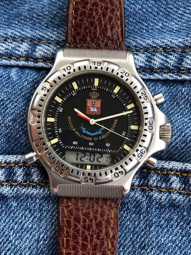 DPW Military Scuola Militare Di Equitazione Breitling Chronograph Pluton 3100 - Picture 5 of 10