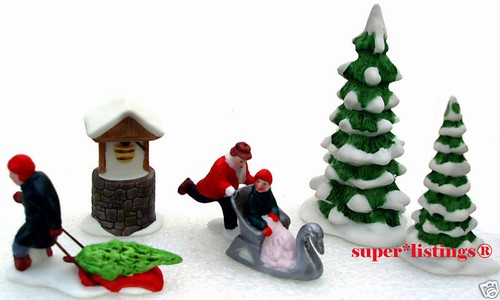 Dept. 56 New England Winter Set of 5 Retired 1990 New in Box 65323 - Picture 5 of 12