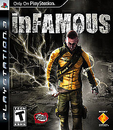 inFAMOUS 1 - Black Label - SONY PlayStation 3 PS3 Action / Adventure Game - Picture 1 of 1