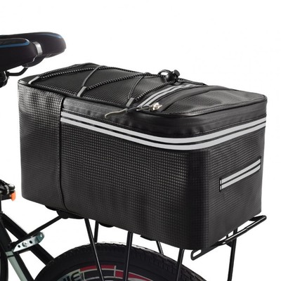 Bicycle Carrier Bag Rear Rack Bike Trunk Bag Luggage Pannier Back Seat 
