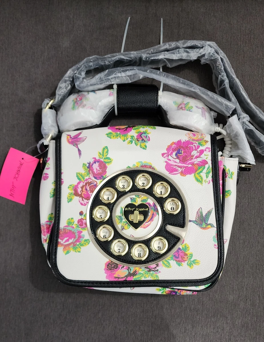 Betsey johnson phone crossbody sale