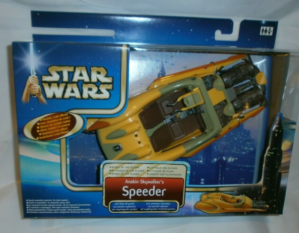 Star War Attack of the Clones Anakin Skywalker's Speeder 2002