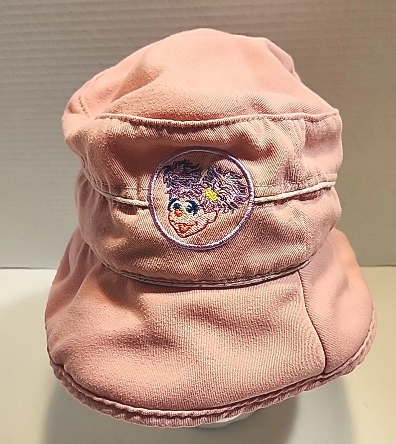 Sesame Street ABBY CADABBY Rosa Cubo Sol Sombrero Bordado Abby Juvenil Talla Única Foto 3 de 4