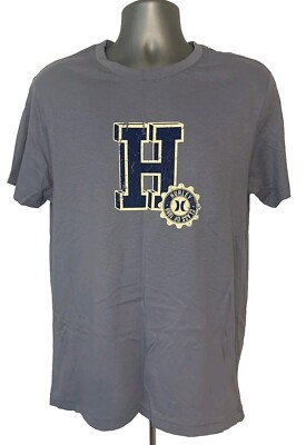 Hurley Big Logo NWT Gray