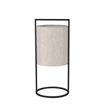 Fabric Up Light Table Lamp Black (Includes LED Light Bulb) - Project 62