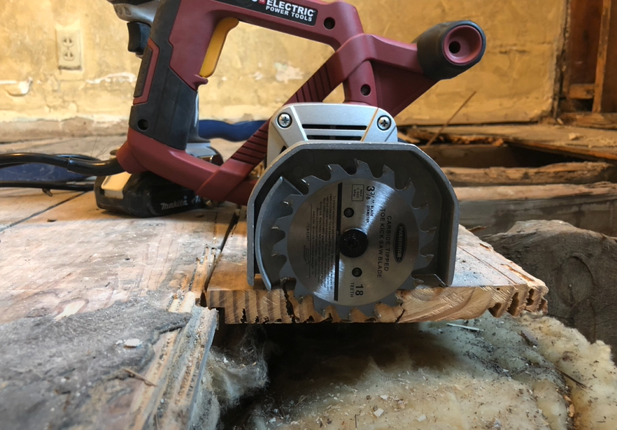 Toe Kick Saw, Flush Cut Saw, Toe Space 