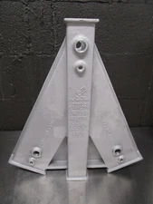 1 Single Vestil Aluminum Adjustable Height Gantry Crane 3 Way Bracket 2"x4"