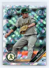 2019 Bowman Draft Sapphire Edition Tyler Baum Oakland Athletics