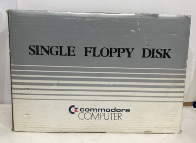 Commodore Computer 1541 Single Floppy Disk Drive With Power Cord