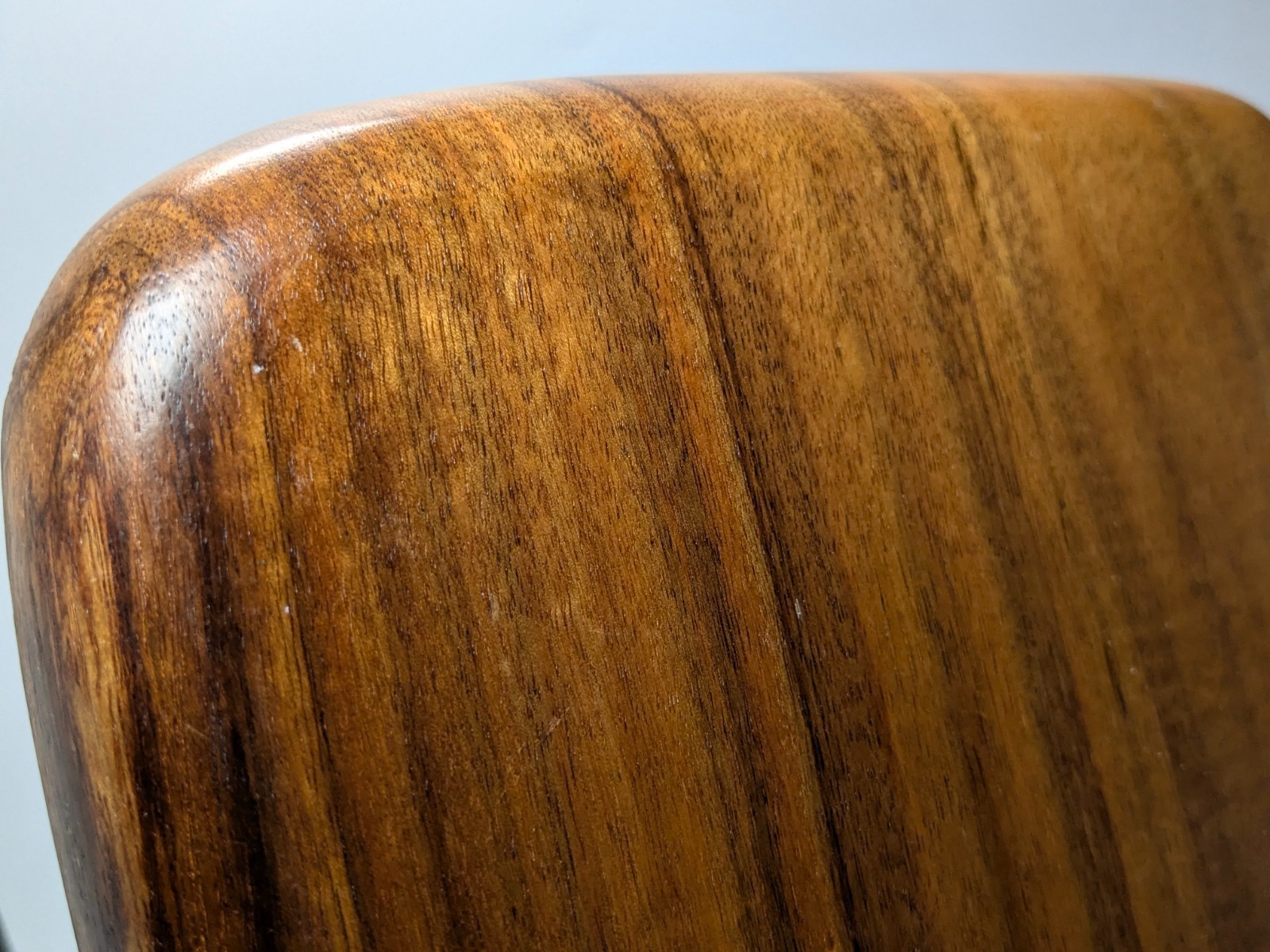 Blair Hawaii Koa Wood Square Tray 11.75 inch Curly Koa Wood Vintage Tray