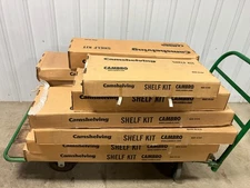 Lot Of 13 New Boxes Of Cambro Camshelving Shelf Kits