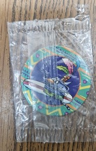 1995  Borden Cheez Doodles Pog #17 Promotional Prize Food Premium  "Surfer" 