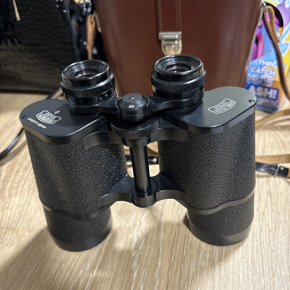 Carl Zeiss Jena Dekarem 10x50 Binoculars Rare Last of ZEISS JENA MINT CONDION - Image 2 of 4