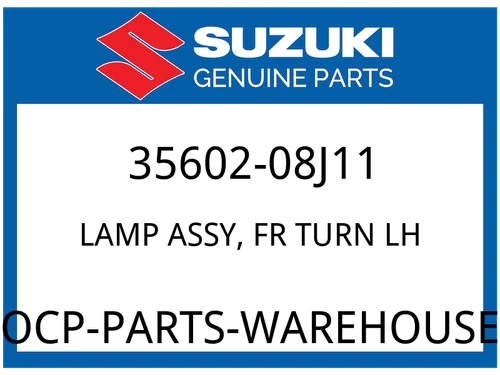 LAMP ASSY, FR TURN, LH