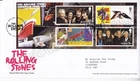 GB ROYAL MAIL FDC FIRST DAY COVER 2022 THE ROLLING STONES STAMP SHEET TALLENTS