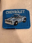 VINTAGE STYLE  CHEVROLET.  TRUCK.    EMBROIDERED IRON-ON PATCH