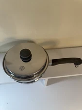 saladmaster cookware 8 inch double boiler insert with lid NO MAIN POT Steamer