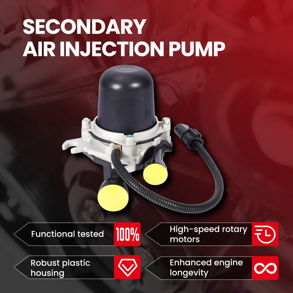 Bomba de inyección de aire secundaria para BMW 128i 328i xDrive 2008-2013 07-08 328xi 3,0 L Foto 3 de 4