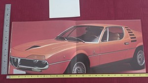 Original 1972 ALFA ROMEO Montreal SALES BROCHURE US Market 