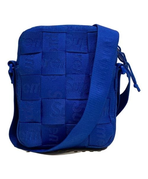 Sac à bandoulière tissé SUPREME bleu royal