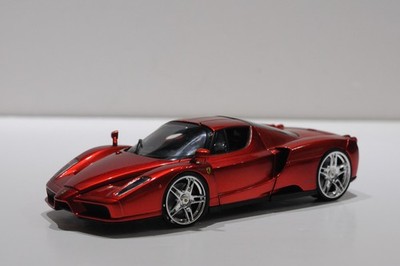 HOT WHEELS FERRARI ENZO SCALE 1:18 VERY RARE COLOR! NO BOX