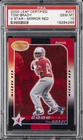 2000 LEAF CERTIFIED 4 STAR-MIRROR RED #207 TOM BRADY ROOKIE RC PSA 10