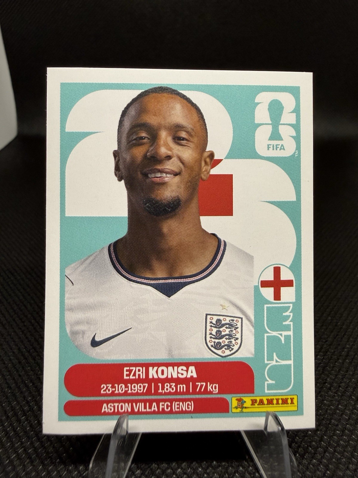 2026 Panini FIFA World Cup Sticker Ezri Konsa #ENG 5 - England