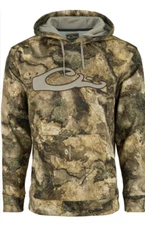 DRAKE WATERFOWL HOODIE / SWEATSHIRT MEN'S CAMO PERFORMANCE MOSSY OAK TERRA BAYOU