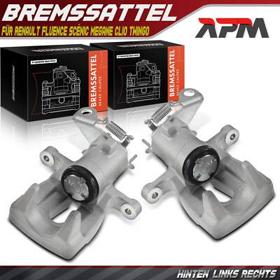 2x Bremssattel Hinten L+R 34mm für Renault Clio IV Grand Scénic 3 Megane 2/3/4
