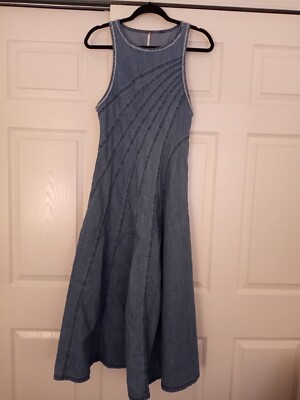 Holiday Sale: FREE PEOPLE Denim Maxi Dress sizes 4 GREAT CONDITION | eBay Holiday Sale: FREE PEOPLE Denim Maxi Dress sizes 4 GREAT CONDITION | eBay