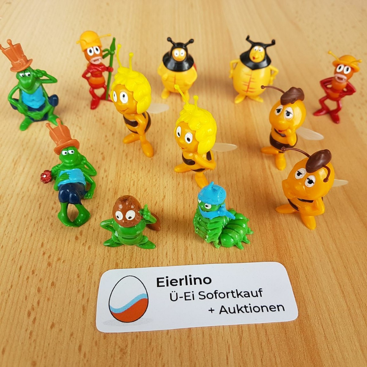 TOP KINDER SURPRISE SET - BIENE MAJA FROM 1986 - GREAT