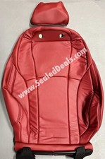Katzkin Cardinal Red Leather Seat Covers For Honda Accord Ex Sport Hybrid 23-24