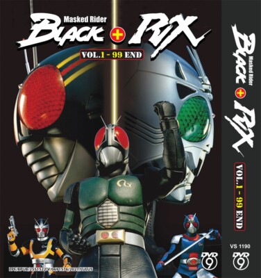 DVD Live Action Kamen Rider Black RX Vol.1-99 End English Subtitle Region All for sale online | eBay