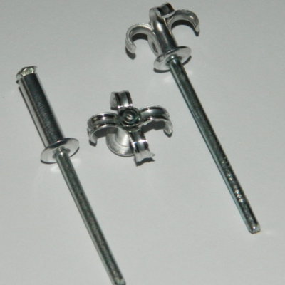 4,8 x 18mm Mehrbereichsblindniete Alu/Stahl, 1,19 4,8 x 18mm Mehrbereichsblindniete Alu/Stahl, 1,19
