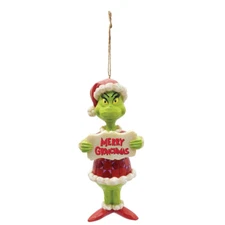 Jim Shore Merry Grinchmas Grinch Ornament 6009532