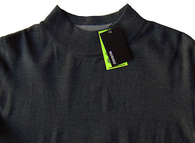 gray mock turtleneck