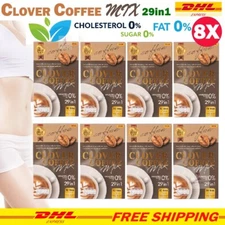 8X Clover Coffee Mix Instant Mix Powder 29In1 Health Weight Control Slim 150g