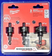 Milwaukee 49-22-4800 3 Piece Hole Saw 