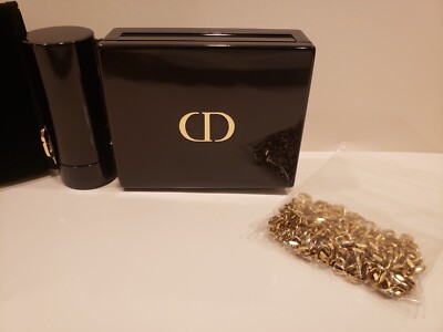 Dior~Rouge Dior limited Edition Lipstick Set w/ Chain ~ POUCH | eBay
