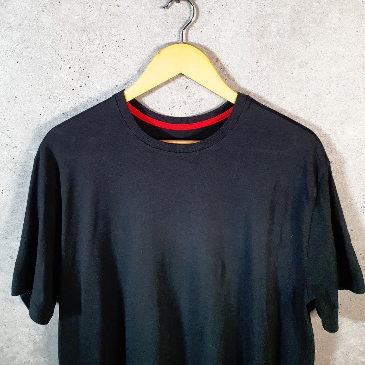 Polo Ralph Lauren vintage uomo grande nera ricamata pony vestibilità classica