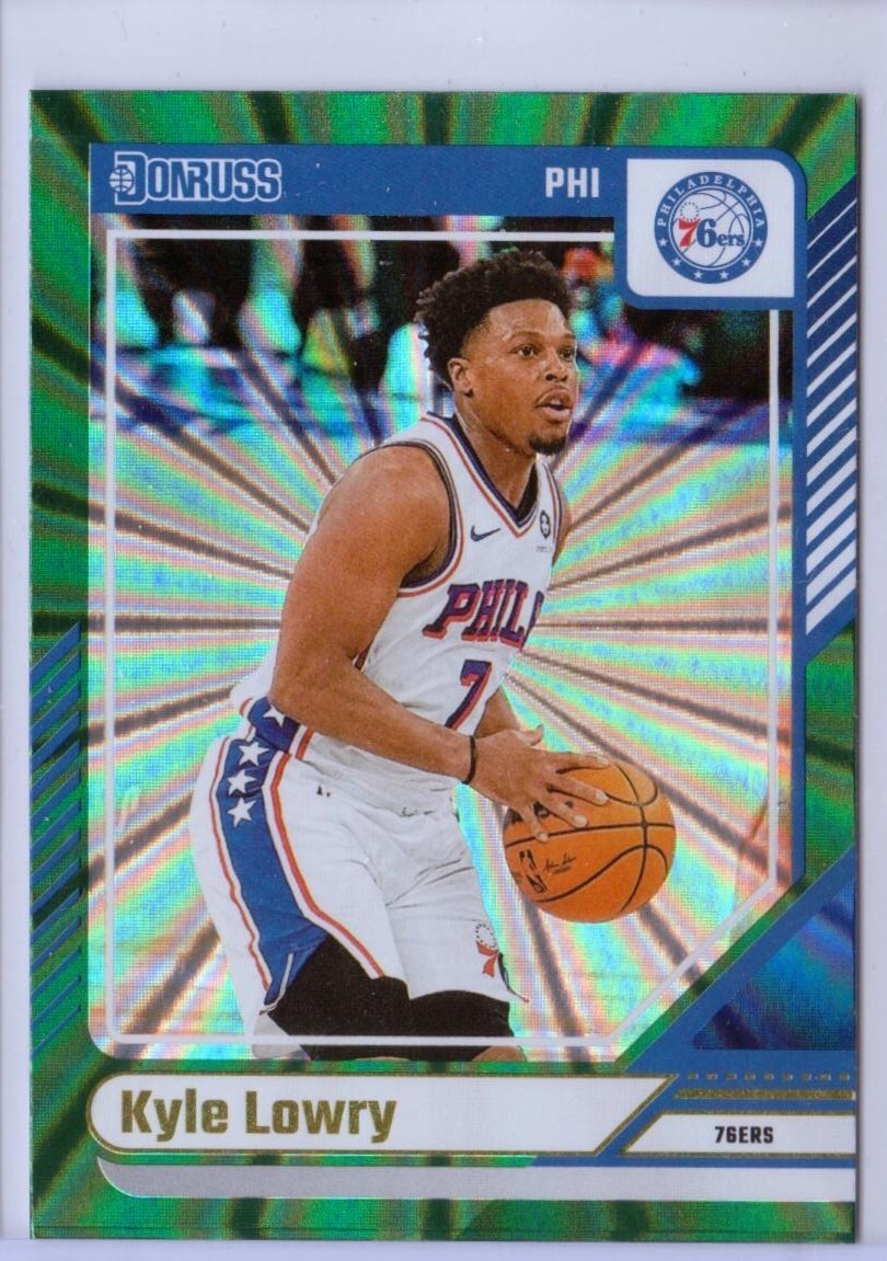 2024-25 Donruss Holo Green Laser #193 Kyle Lowry