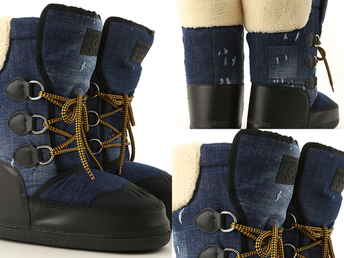 Dsquared2 Painted Winter Schnee-Stiefel 