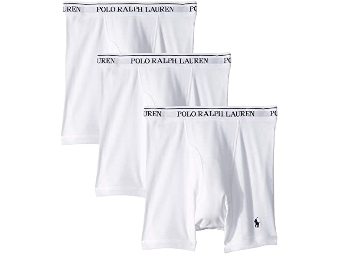 white polo boxers